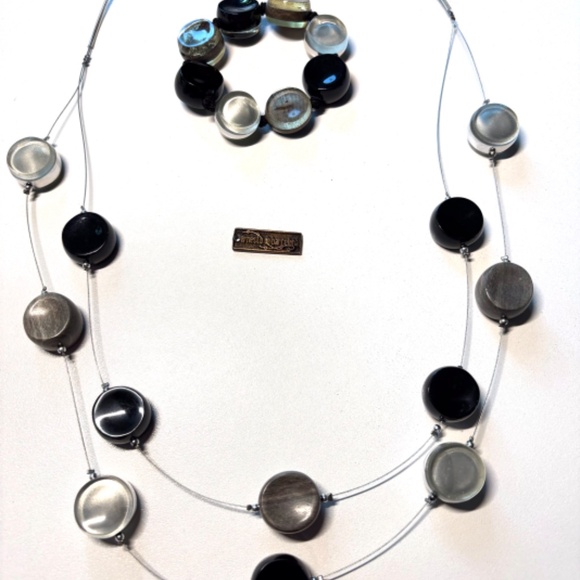 Designer set, necklace and bracelet - Picture 2 of 9